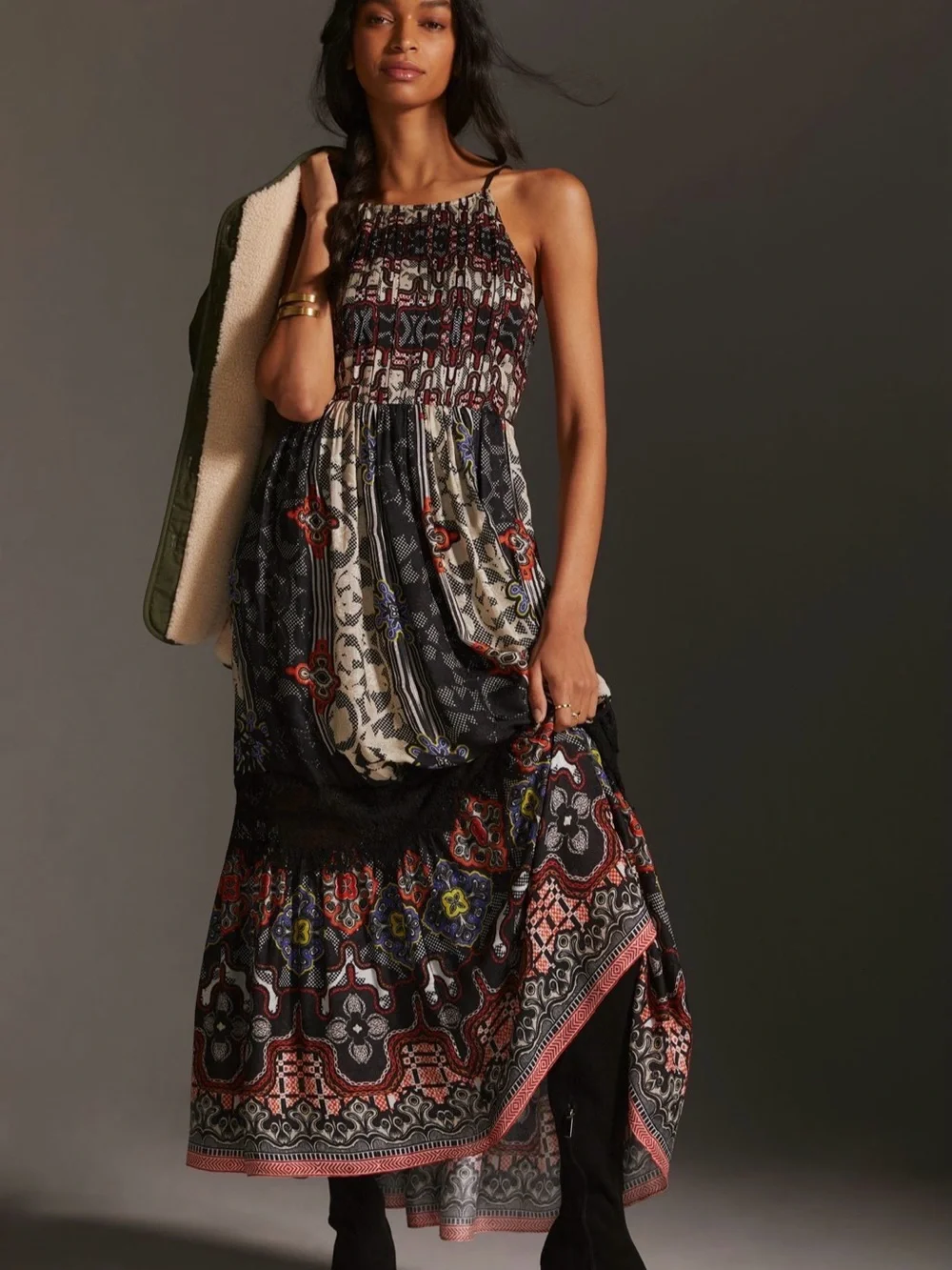 Bhanuni by Jyoti Tiered Dress - Picture 3 of 4